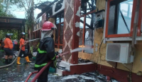Penyebab Kebakaran Kantor Balitbang Kalbar Masih Diselidiki Polisi - GenPI.co Kalbar