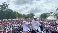 Jalan Sehat Bersama Prabowo Diikuti Bupati Sambas dan Ribuan Peserta - GenPI.co Kalbar