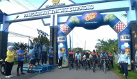 HUT ke-77 TNI AU, Ribuan Warga Kalbar Ramaikan Fun Bike di Lanud Supadio - GenPI.co Kalbar