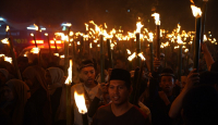 Ribuan Peserta Pawai Obor Terangi Jalan Pontianak Sambut Ramadan - GenPI.co Kalbar