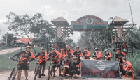 Primadona Baru, Bersepeda Sambil Wisata di Trek Bukit Bangkirai - GenPI.co Kaltim