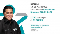 Program Rekrutmen Bersama BUMN 2022 Diserbu, Cek Link Pendaftaran - GenPI.co Kaltim