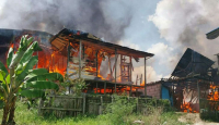 Kebakaran Samarinda, 8 Rumah Ludes, 5 Warga Terluka - GenPI.co Kaltim