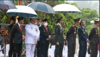 Hujan Deras, Gubernur Kaltim Harap TNI Sukseskan IKN Nusantara - GenPI.co Kaltim