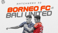 Link Live Streaming Borneo FC vs Bali United, Siapa Layak di Peringkat 4 - GenPI.co Kaltim