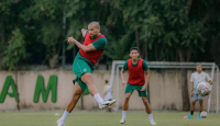Leo Lelis Belum Terlihat di Latihan Borneo FC - GenPI.co Kaltim