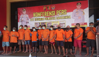 6 Penjahat Meresahkan Ditangkap Polisi Polresta Samarinda - GenPI.co Kaltim