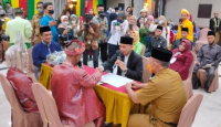 10 Pasangan Ikuti Nikah Massal di Tanjung Pinang - GenPI.co Kepri