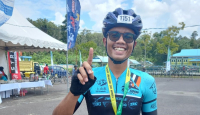 Briptu Almy Hanggara, Juara 1 Grand Fando Challenge Tour de Bintan - GenPI.co Kepri