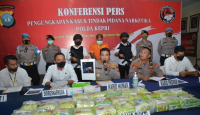 Polisi Kejar Pelaku Penyelundupan Sabu 26,6 Kg dari Malaysia - GenPI.co Kepri