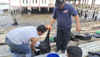Pantai Melayu Tercemar, KSOP Selidiki 10 Karung Limbah - GenPI.co Kepri