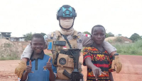 Kisah Brimob Polda NTB Jalani Misi Perdamaian di Afrika Tengah - GenPI.co NTB