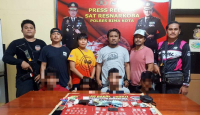 Tim Cobra Bravo Polres Bima Kota Ringkus 4 Orang Pengedar Narkoba - GenPI.co NTB