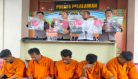 Rampok Alat Berat, Polres Pelalawan Tangkap 7 Pelaku - GenPI.co Riau