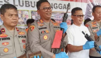 Simpan Senpi Ilegal, Oknum Anggota Perbakin Ditangkap Polisi - GenPI.co Sumsel