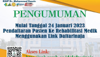 RSMH Palembang Terapkan Sistem Pendaftaran Online Mulai Besok - GenPI.co Sumsel