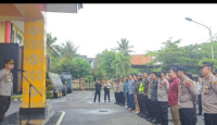 1.200 Polisi Siaga pada Peringatan Hari Buruh di Palembang - GenPI.co Sumsel