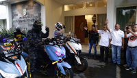 Para Biker XOS Diminta Cerita Keindahan Alam Sumut - GenPI.co Sumut