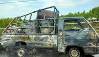 Mobil L 300 Terbakar di Langkat, Ini Penyebabnya - GenPI.co Sumut