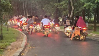 Subuh-subuh, Polisi Bubarkan Kerumunan Remaja - GenPI.co Sumut