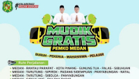 3.555 Warga Medan Ikut Mudik Gratis Bobby Nasution - GenPI.co Sumut