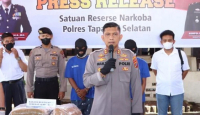 Polisi di Sumut Tangkap 2 Kurir 15 Kilogram Ganja - GenPI.co Sumut