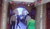 Ibadah Minggu, Polisi Jaga Sejumlah Gereja di Batubara - GenPI.co Sumut