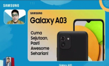 Flash Sale Samsung Galaxy A03, HP Rp 1 Jutaan dengan Kamera 48 MP - GenPI.co