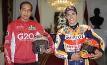 Parade MotoGP Meriah dan Ketemu Jokowi, Marc Marquez Terkesima - GenPI.co