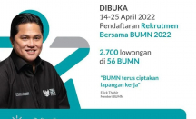 Update Rekrutmen Bersama BUMN 2022, Jumlah Pelamar Sudah 1,2 Juta - GenPI.co