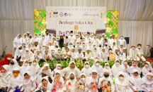 The Sultan Hotel Berbagi Berkah Ramadan Bersama Anak Yatim Piatu - GenPI.co