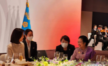 Hadiri Gala Dinner Presiden Korsel, Megawati Didampingi 2 Tokoh - GenPI.co