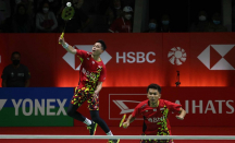 Fajar/Rian Menggila, Hajar Liang/Wang di Indonesia Masters 2022 - GenPI.co