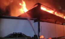 Gudang Triplek di Bandung Kebakaran, Petugas Berjuang 12 Jam Lebih Padamkan Api - GenPI.co