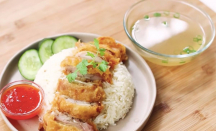 Resep Nasi Hainan Krispi Pakai Rice Cooker, Menu Praktis Favorit Keluarga! - GenPI.co