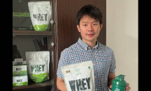 Bantu Anak Muda Raih Badan Ideal, Clinton Augusto Tawarkan Whey Protein - GenPI.co