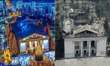 Perbandingan Foto 2021 dan 2022 Jelang Perayaan Natal di Ukraina, Bikin Pilu - GenPI.co