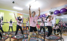 Ingin Perempuan Bogor Sehat, Srikandi Ganjar Gelar Trampoline Dance Fitness - GenPI.co
