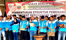Bentuk Tim Pemenangan Ganjar Pranowo, GBB Konsolidasi Buruh Banten - GenPI.co