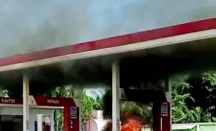 Sebuah SPBU Terbakar di Aceh Diduga Karena Selang Pompa Tertarik Mobil - GenPI.co