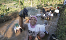 Ngobeng Lauk, Cara Ganjar Sejati Perkuat Silaturahmi di Ciamis - GenPI.co