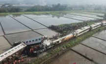 Jalur Kereta Api Kecelakaan di Bandung Sudah Bisa Dilalui, Kecepatan Maksimal 20 Km/Jam - GenPI.co