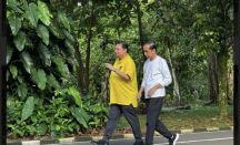 Jokowi Bertemu Airlangga Jadi Sinyal Dukung Prabowo, Golkar: Semua Tau Lah Ya - GenPI.co