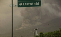 Abu Vulkanik Erupsi Gunung Lewotobi Laki-Laki Bikin Bandara Wunopito Dututup - GenPI.co