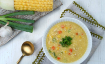 Resep Sup Jagung Tomat, Suguhan Nikmat yang Menyegarkan Badan - GenPI.co