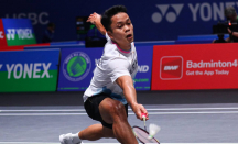 Jonatan Christie Bantu Anthony Ginting ke 16 Besar All England 2024 - GenPI.co