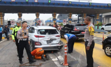 7 Kendaraan Terlibat Kecelakaan Beruntun di Gerbang Tol Halim Jakarta - GenPI.co