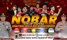 Timnas Indonesia U-23 Tampil di Semifinal, Polda Kalteng Siapkan Nobar - GenPI.co