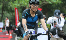 Dukung Sport Tourism, Dirut PosIND Ikut Ramaikan Event Sungailiat Triathlon 2024 - GenPI.co