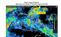 BMKG: Siklon Tropis Erwina Tak Berdampak Langsung di Indonesia - GenPI.co